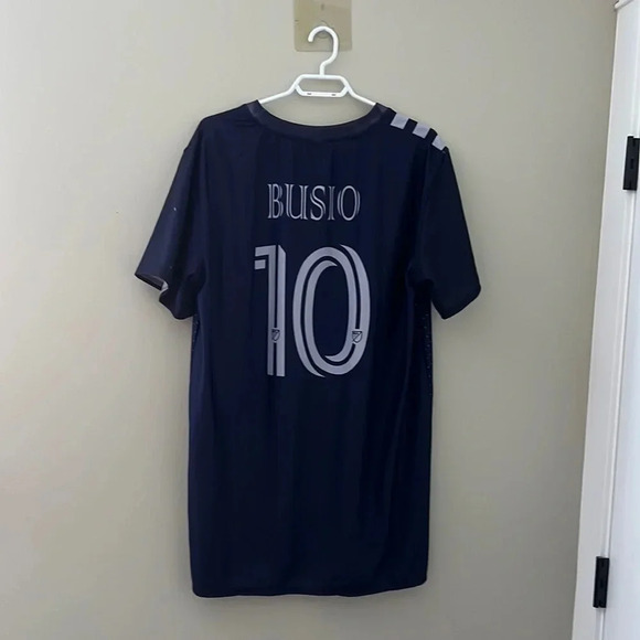 Adidas Sporting Kansas City Victory Project XXL Gianluca Busio Jersey - Picture 3 of 3